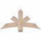 Ekena Millwork Alberta Smooth Timber Gable Bracket, Douglas Fir, 48"W x 24"H x 3 1/2"D x 5 1/2"F, 12/12 Pitch GBW048X24X0406ALB00SDF - alternate 1